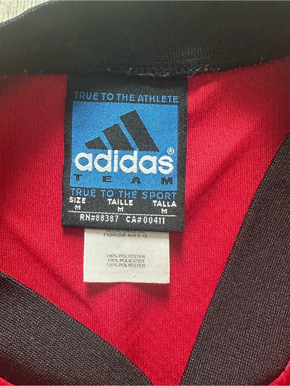 adidas bold red